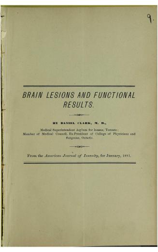 Brain lesions and functional results