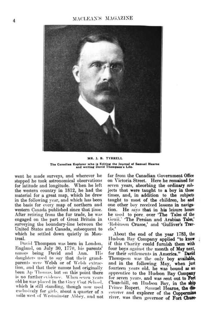 David Thompson, explorer