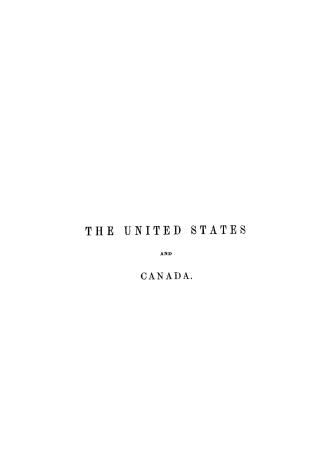 The United States and Canada, as seen by two brothers in 1858 and 1861