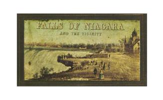 The falls of Niagara, being a complete guide to all the points of interest around and in the immediate neighbourhood of the great cataract, with views(...)