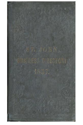 Saint John business directory, and almanac for 1857