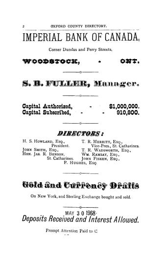 Oxford County directory, 1881