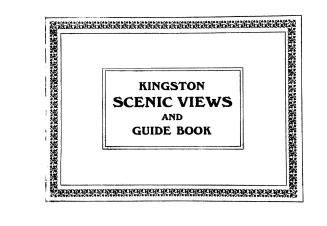 Kingston, scenic views and guide book