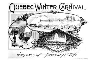 Quebec winter carnival: January 27th to February 1st, 1896.