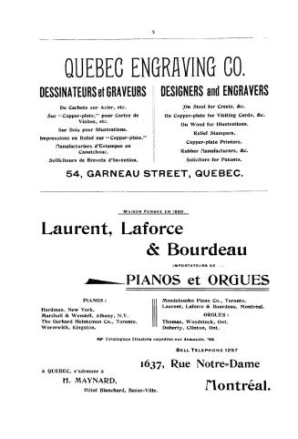 Le directory de Québec = The Quebec handy directory 1894-95