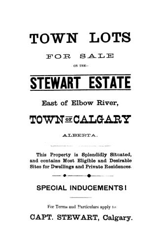 Calgary, Alberta, Canada, : her industries and resources