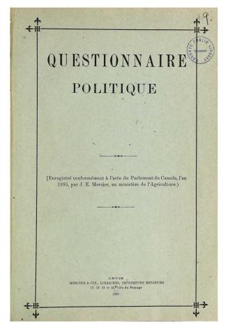 Questionnaire politique