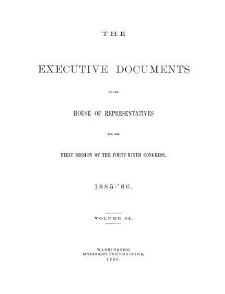 Report of the cruise of the revenue marine steamer Corwin in the Arctic ocean in the year, 1885