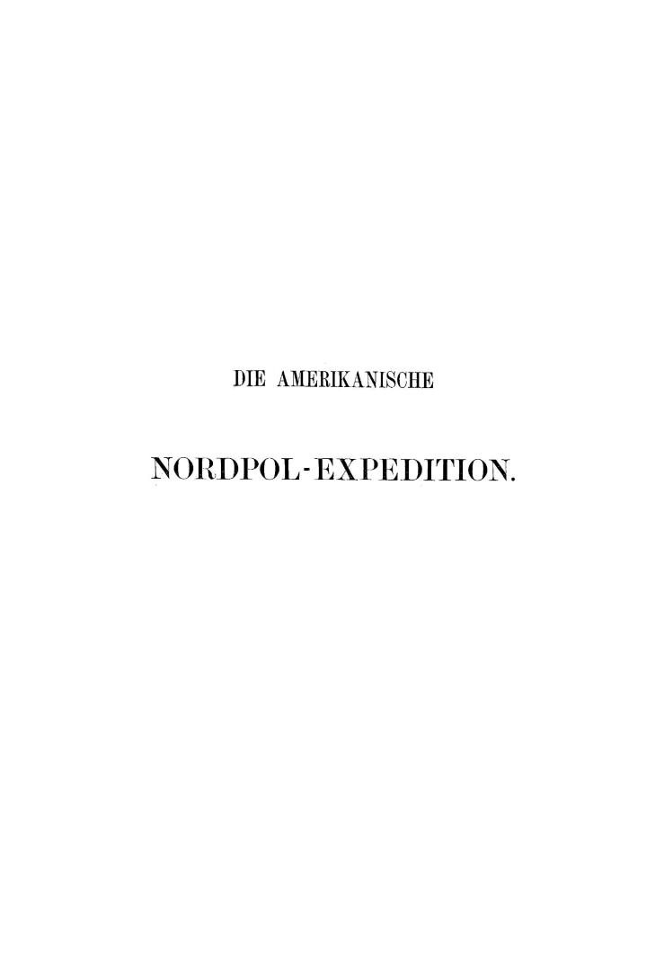 Die amerikanische Nordpol-Expeditionen