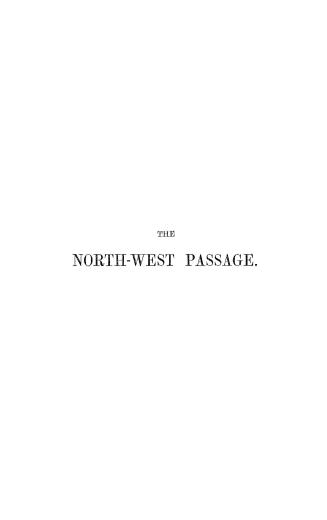 The North-west passage, and the plans for the search for Sir John Franklin