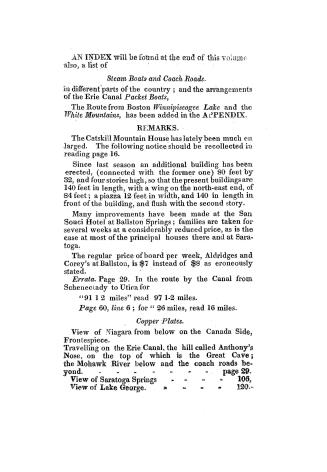 The northern traveller: containing the routes to Niagara, Quebec, and the springs, with descriptions of the principal scenes, and useful hints to strangers