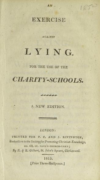 An exercise against lying : for the use of the charity-schools.
