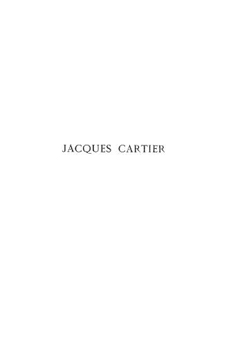 Jacques Cartier documents nouveaux recueillis par F. JoÃ¼on des Longrais