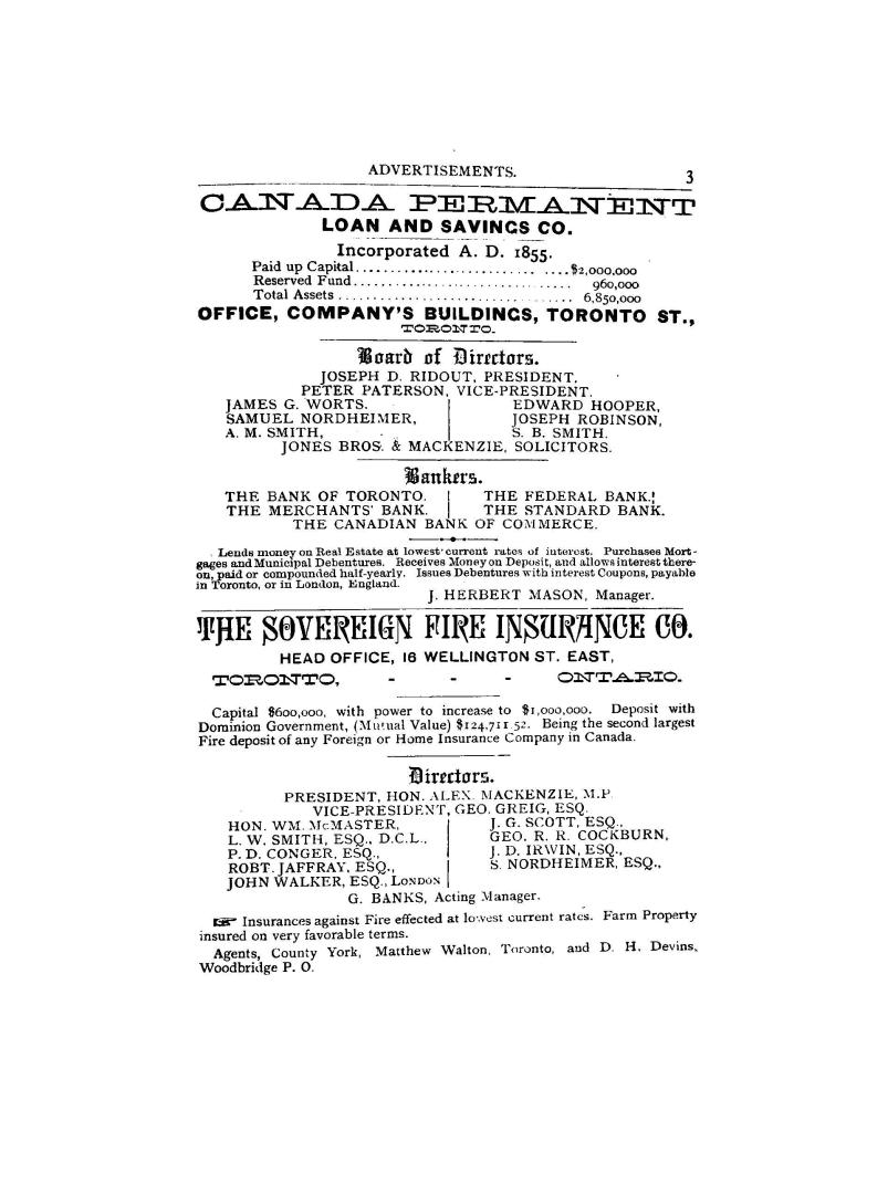 County of York gazetteer and directory