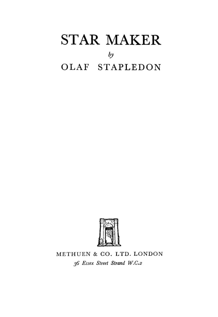Book cover: Title, author and publisher.