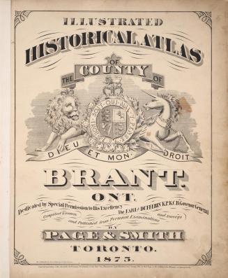 Illustrated historical atlas of the county of Brant, Ont