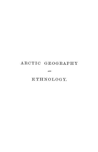 Arctic geography and ethnology