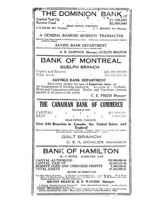 Union Publishing Company's farmers' directory for the counties of Dufferin, Halton, Peel, Waterloo & Wellington for the year...