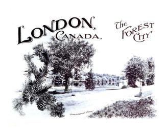 London, Canada, the forest city