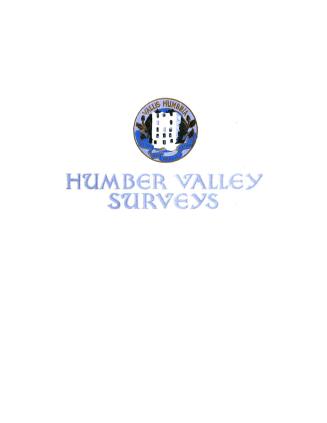 Humber Valley surveys. Riverside subdivision. Baby Point subdivision. Glebe subdivisions. Bridge and subdivision. Old Mill subdivision. Proprietors: (...)