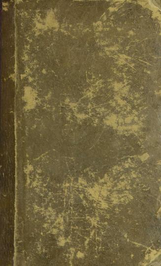 Book cover: Green, very worn, quarter calf
