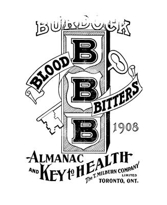 Burdock blood bitters: almanac and key to health