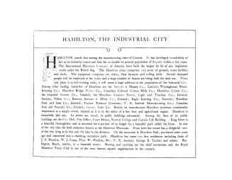 Hamilton, the industrial city