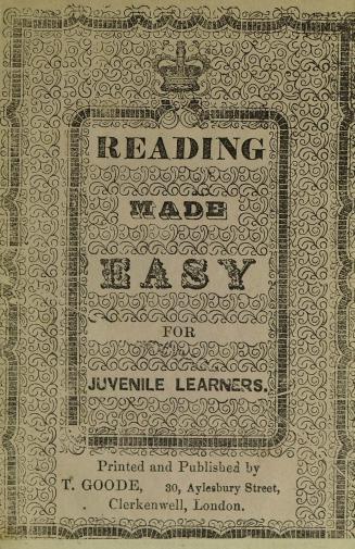 Reading made easy, for juvenile learners