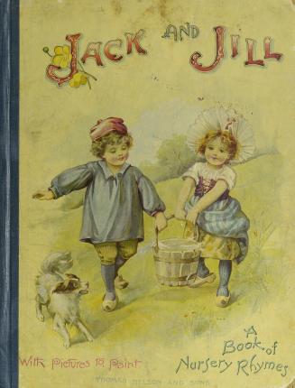 Jack and Jill : a book of favourite nursery rhymes with outline pictures for painting