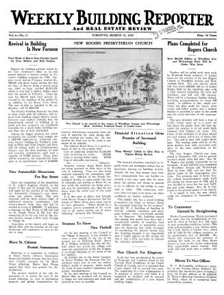 Weekly building reporter and real estate review, 1930-03-15