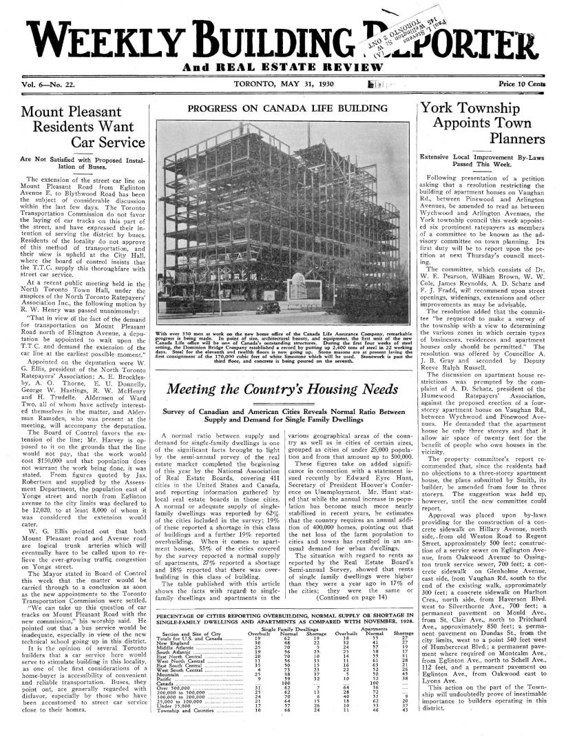 Weekly building reporter and real estate review, 1930-05-31