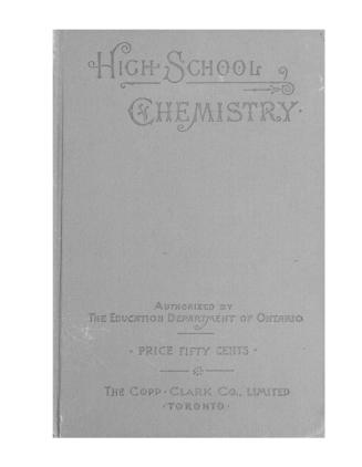High school chemistry