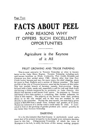 A Few facts about Peel County, a county full of opportunities for anyone interested in the various branches of agriculture