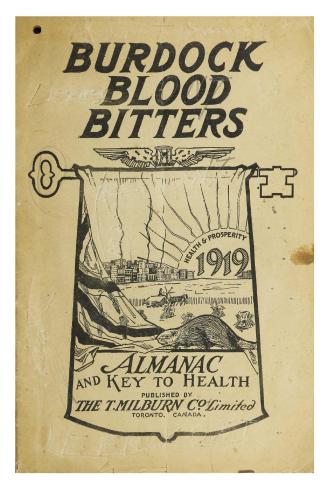 Burdock blood bitters almanac and key to health