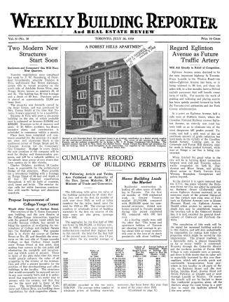 Weekly building reporter and real estate review, 1930-07-26