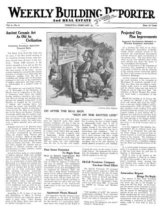 Weekly building reporter and real estate review, 1930-02-22