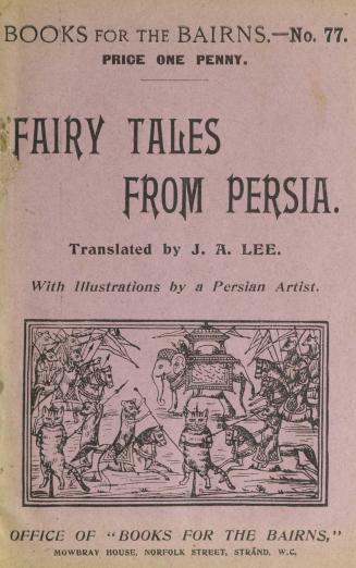 Fairy tales from Persia. First edition