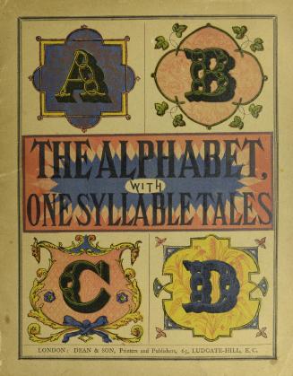 The alphabet, with one syllable tales