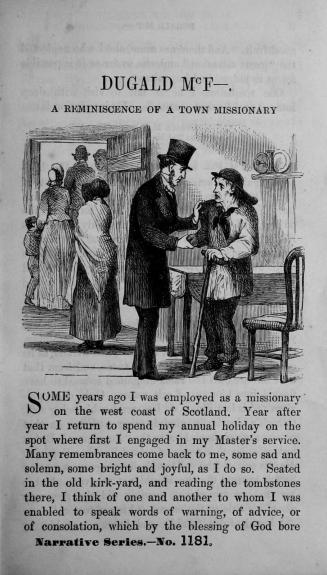 Dugald McF-, a reminiscence of a town missionary