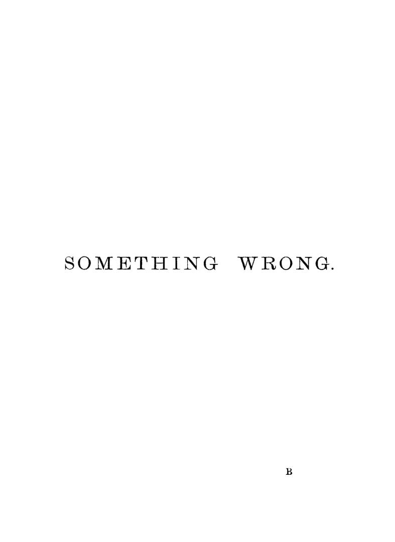 Something wrong