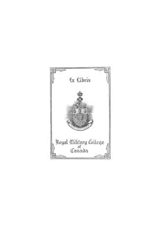 Royal Military College of Canada Review, 1922-23