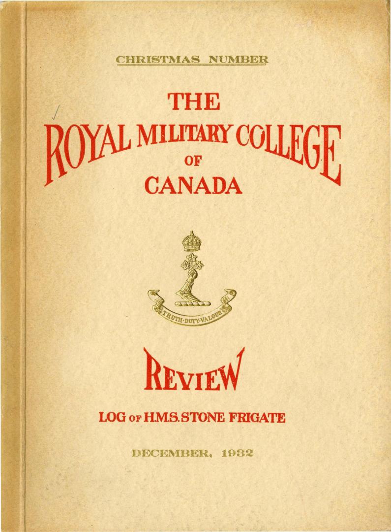 Royal Military College of Canada Review, 1932-Dec