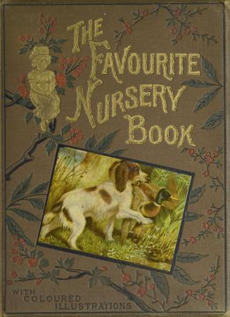 The favourite nursery book : comprising Mother Goose, Ten little niggers, Punch and Judy