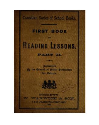 First book of reading lessons. Part II