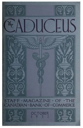 Caduceus : staff magazine of the Canadian Bank of Commerce (October, 1931)