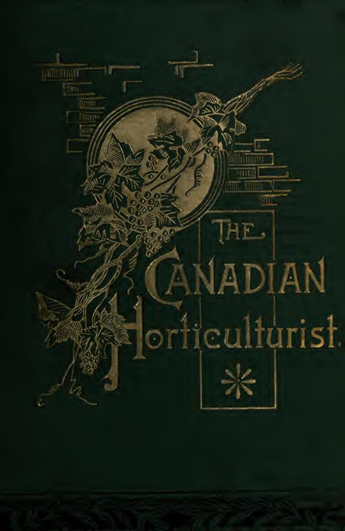 The Canadian horticulturist [monthly], 1898