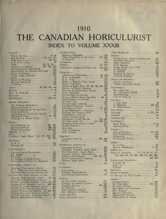 The Canadian horticulturist [monthly], 1910