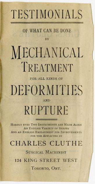 Mechanical Treatment for All Kinds of Deformities