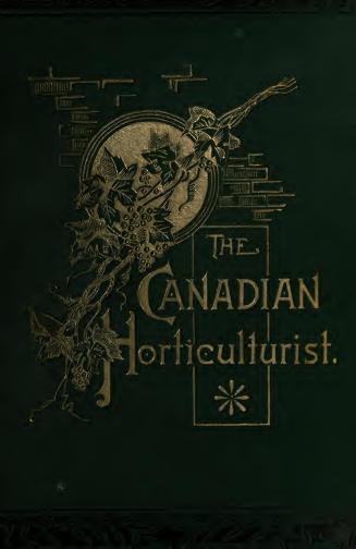 The Canadian horticulturist [monthly], 1899