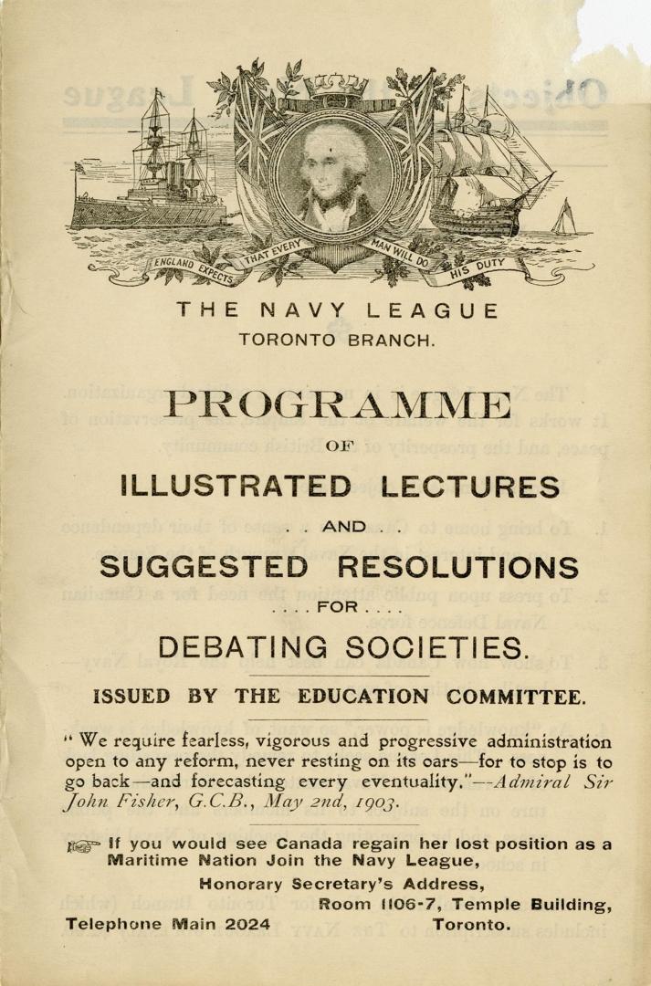 The Navy League Toronto Branch
